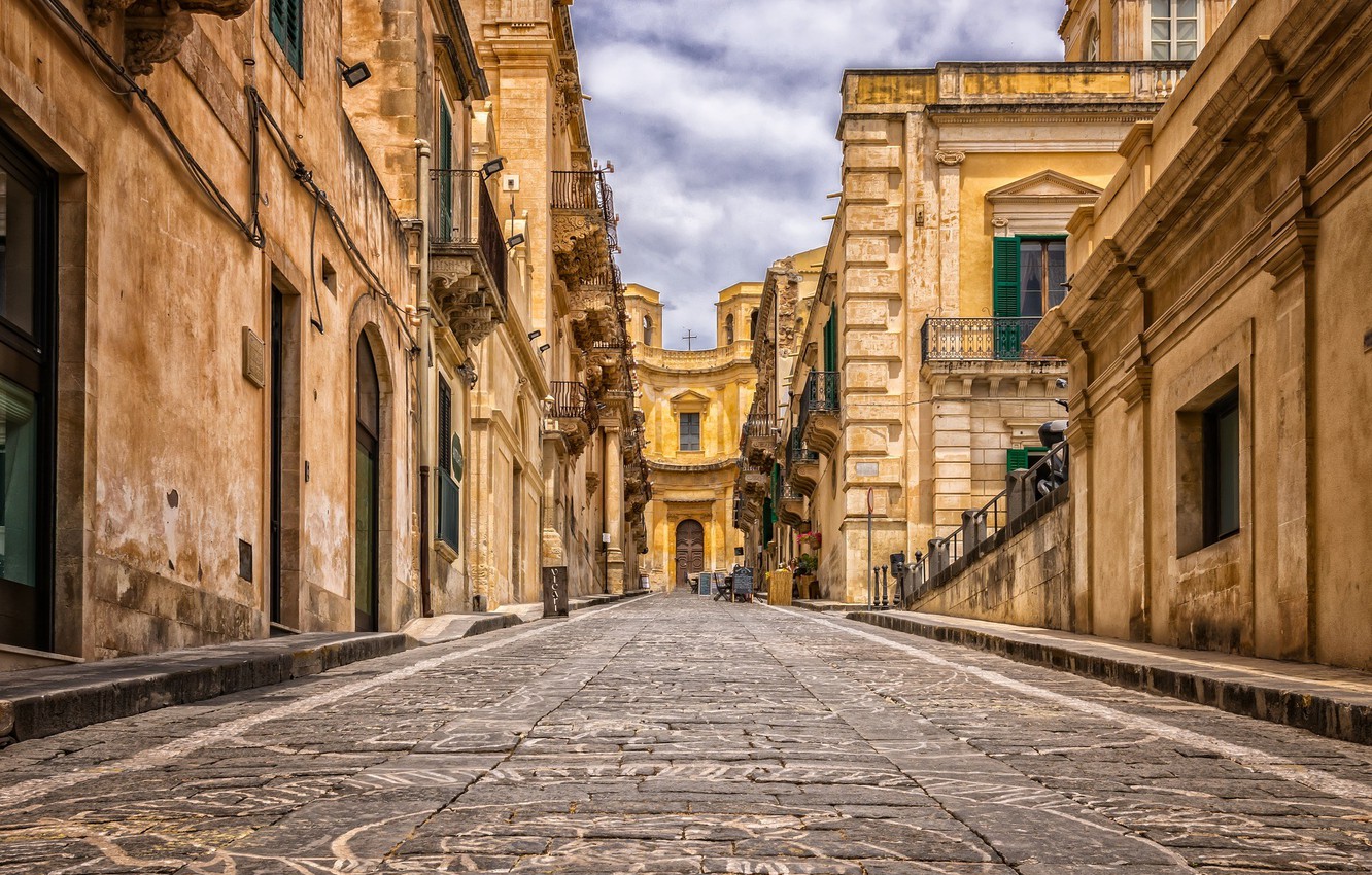 Wallpaper The City Street Italy Old Town Record Palermo