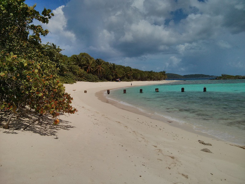 American Virgin Islands Usvi St John Island Denis Bay Beach Eastern