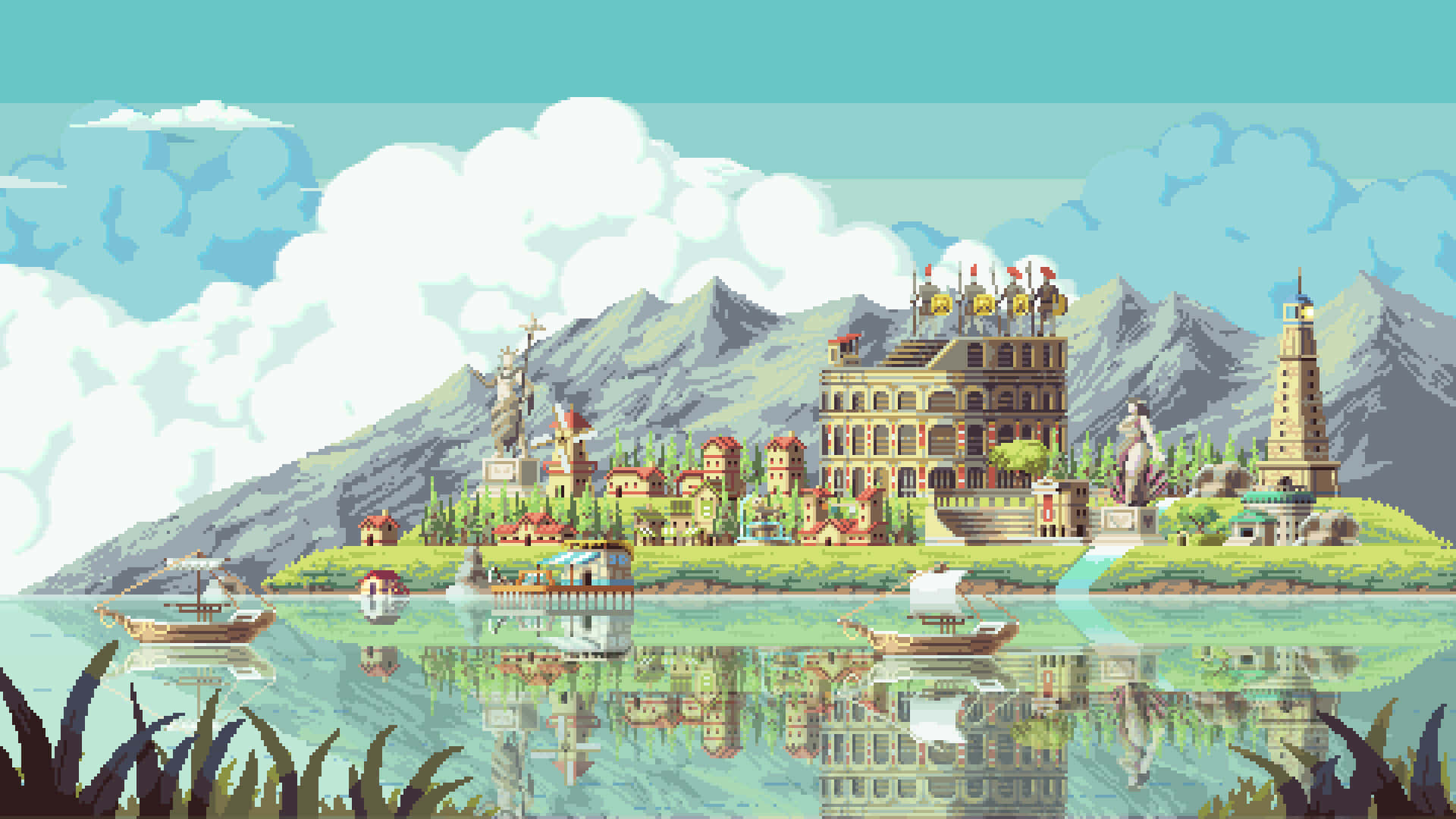 Pixel Game Wallpaper