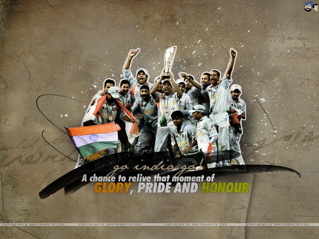 Raspaw Indian Cricket Team Logo Wallpaper