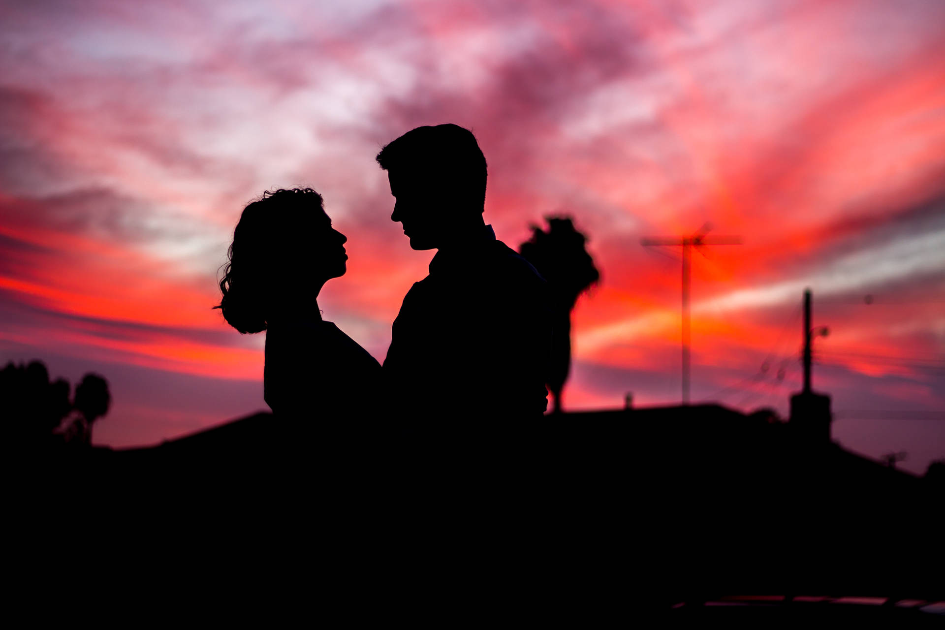 Cute Couple Matching Wallpaper