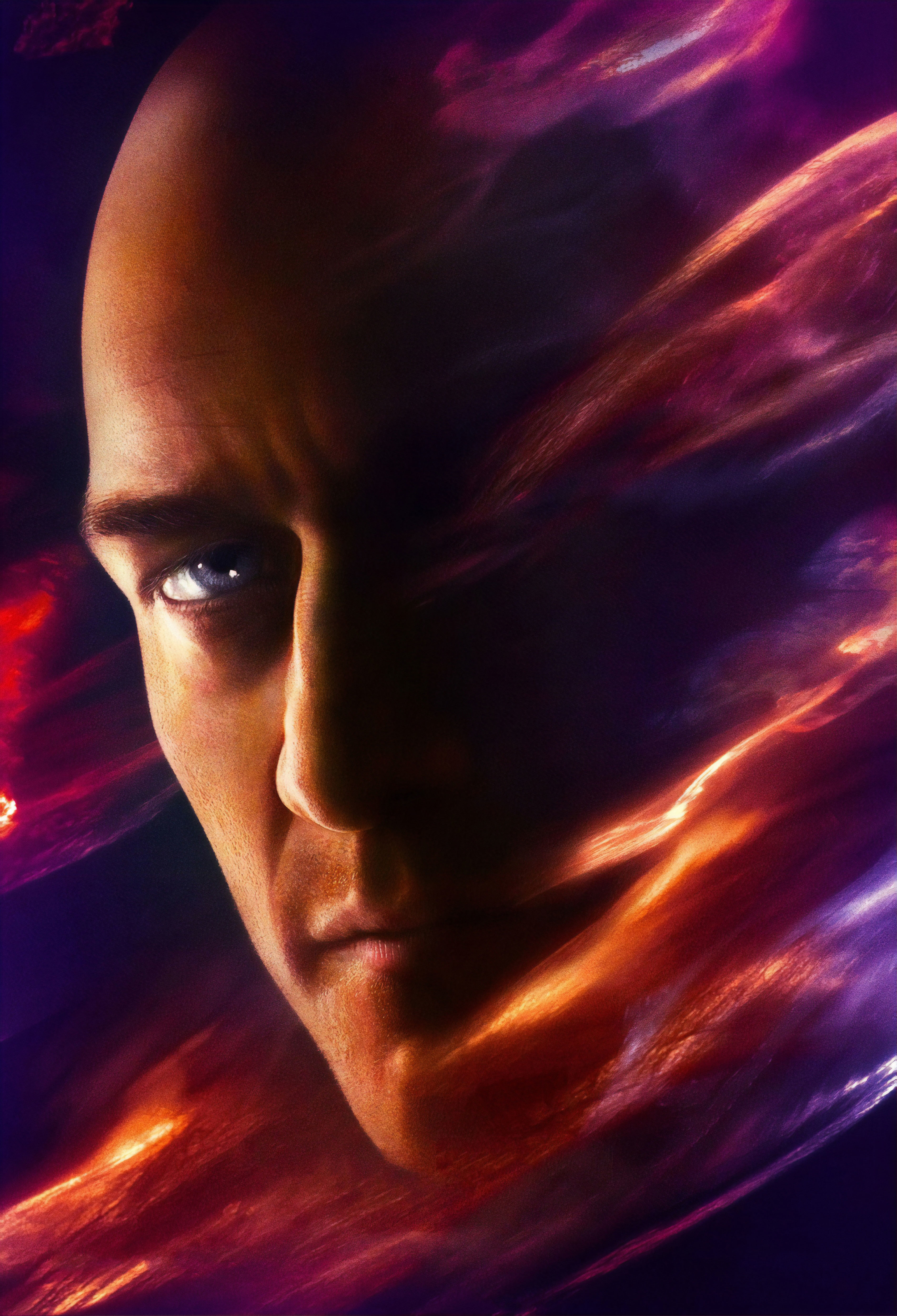 Professor X Dark Phoenix James McAvoy Poster Wallpaper HD Movies