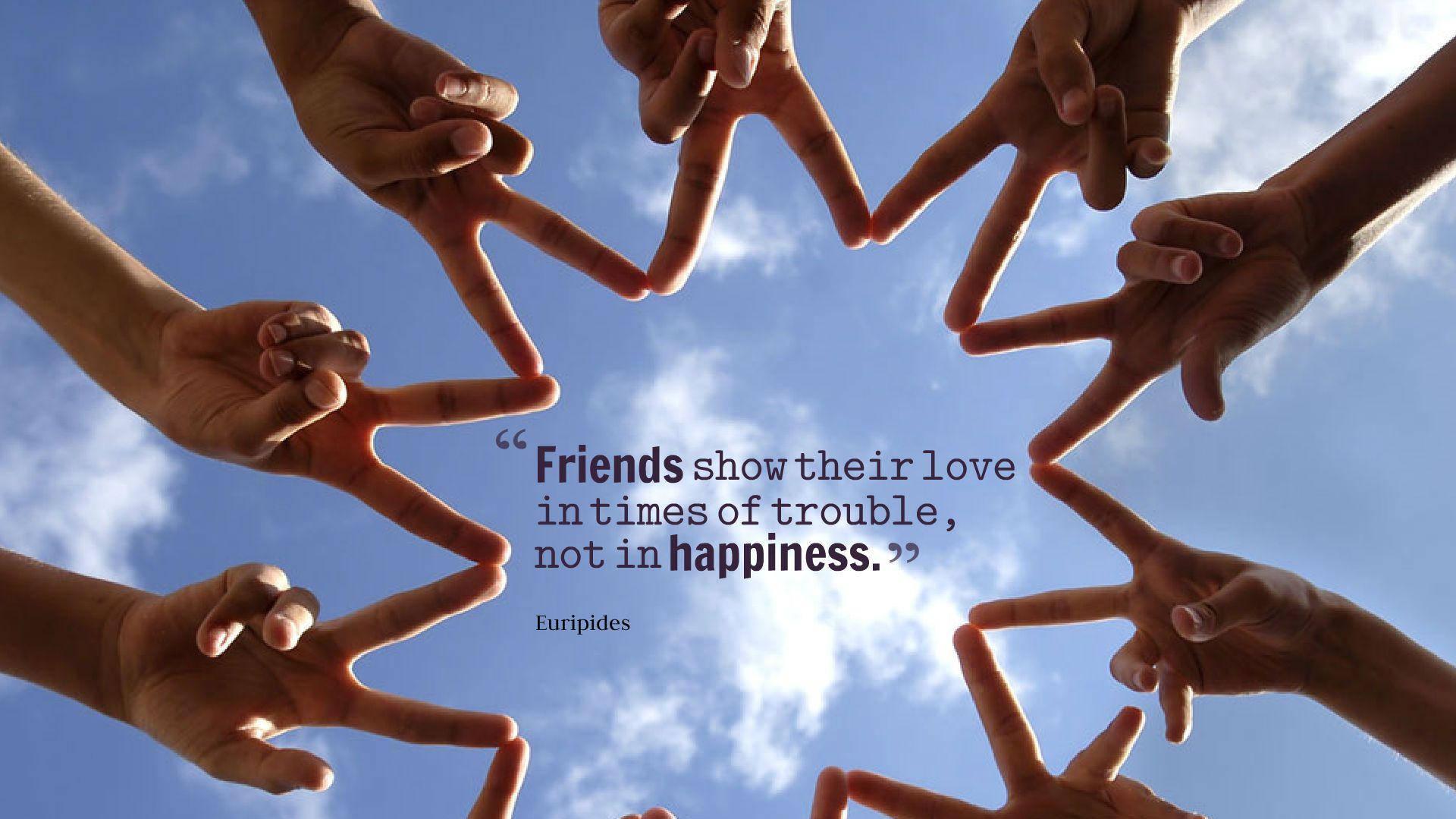 Love Of Friendship Quotes Wallpaper