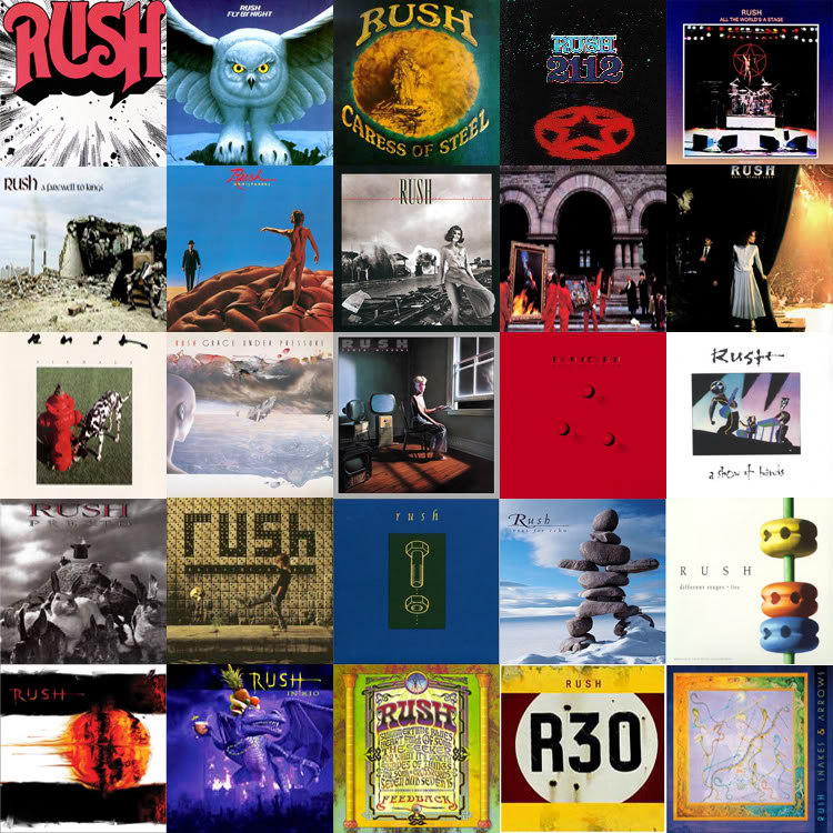 Rush Album Covers Wallpaper Fan Club