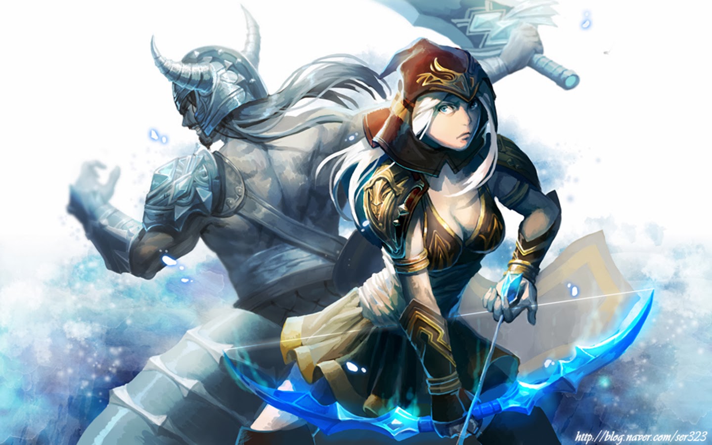 Ashe And Tryndamere League Of Legends HD Wallpaper Lol Champion