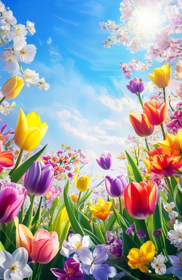 Spring Flowers Screensavers Wallpaper