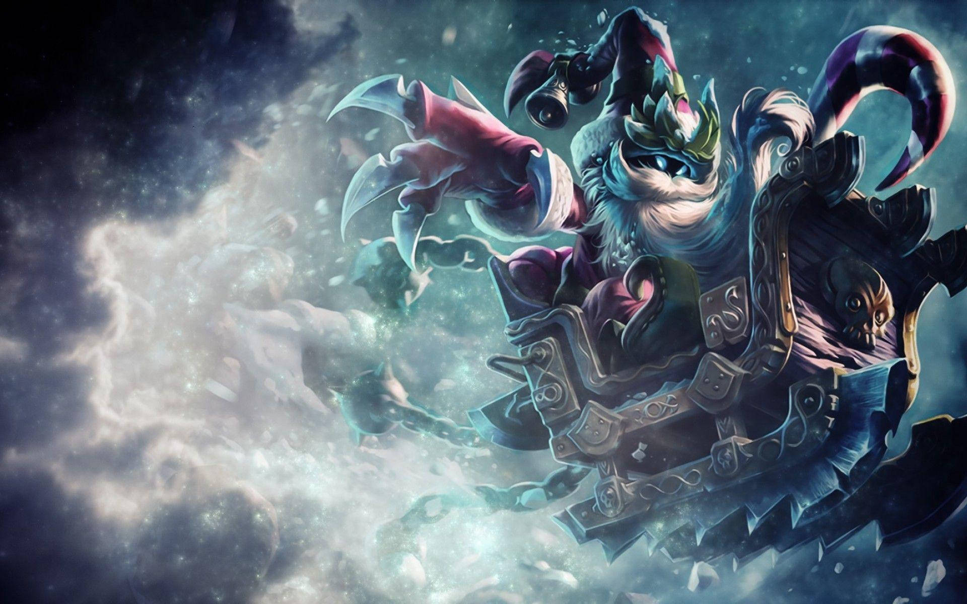 3d League Of Legends Wallpaper