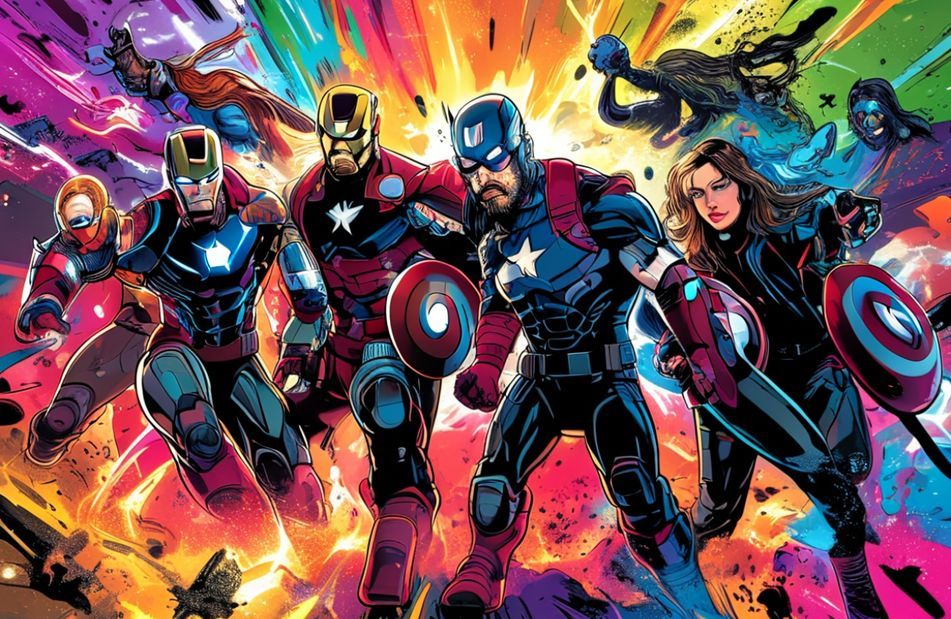 Avengers Cartoon Wallpaper