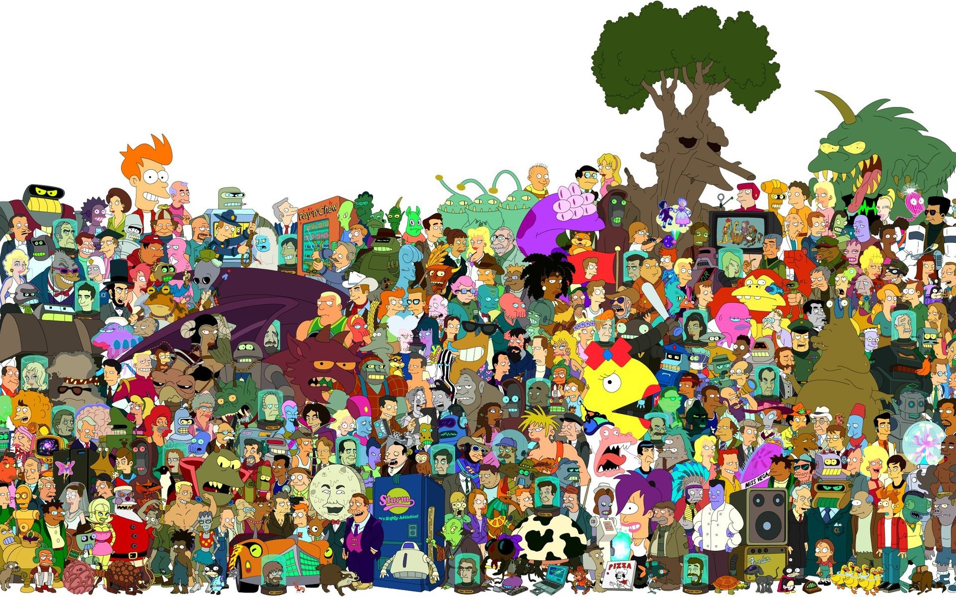 Futurama Wallpaper Desktop Background Celebrity And Movie