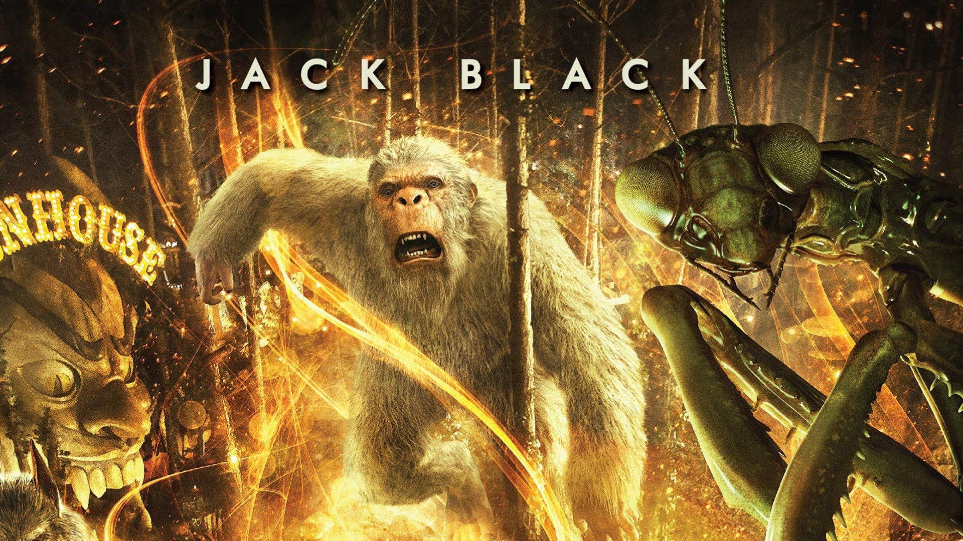 Jack Black In Goosebumps Movie Wallpaper