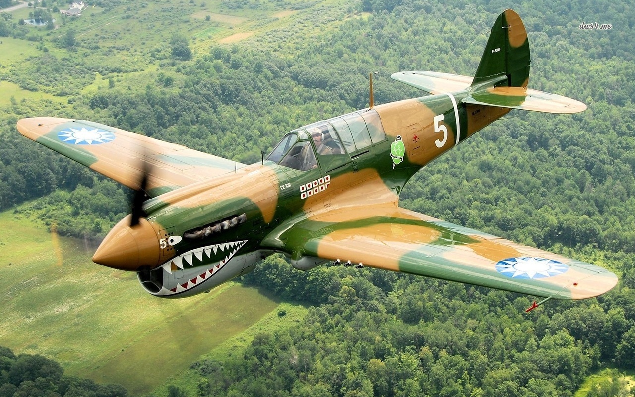 Curtiss P Warhawk Wallpaper Aircraft