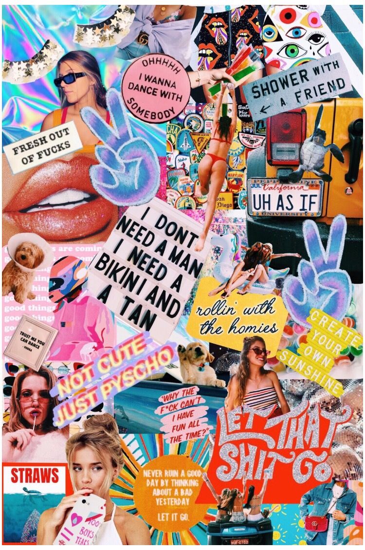 VSCO   a happy place With images Collage background