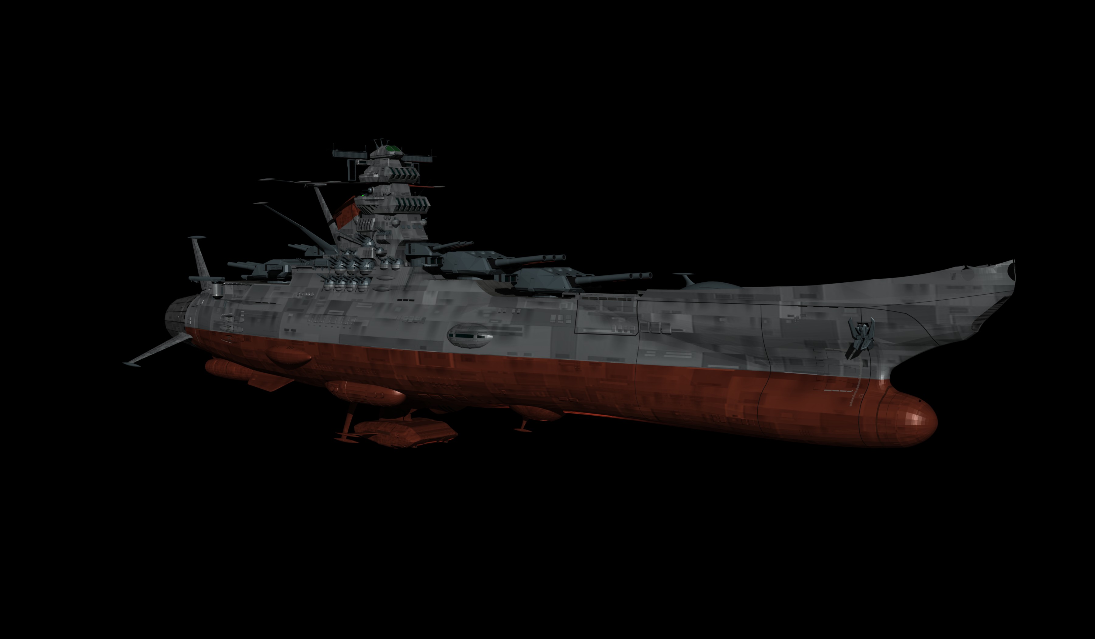 Space Battleship Yamato by dragonpyper on