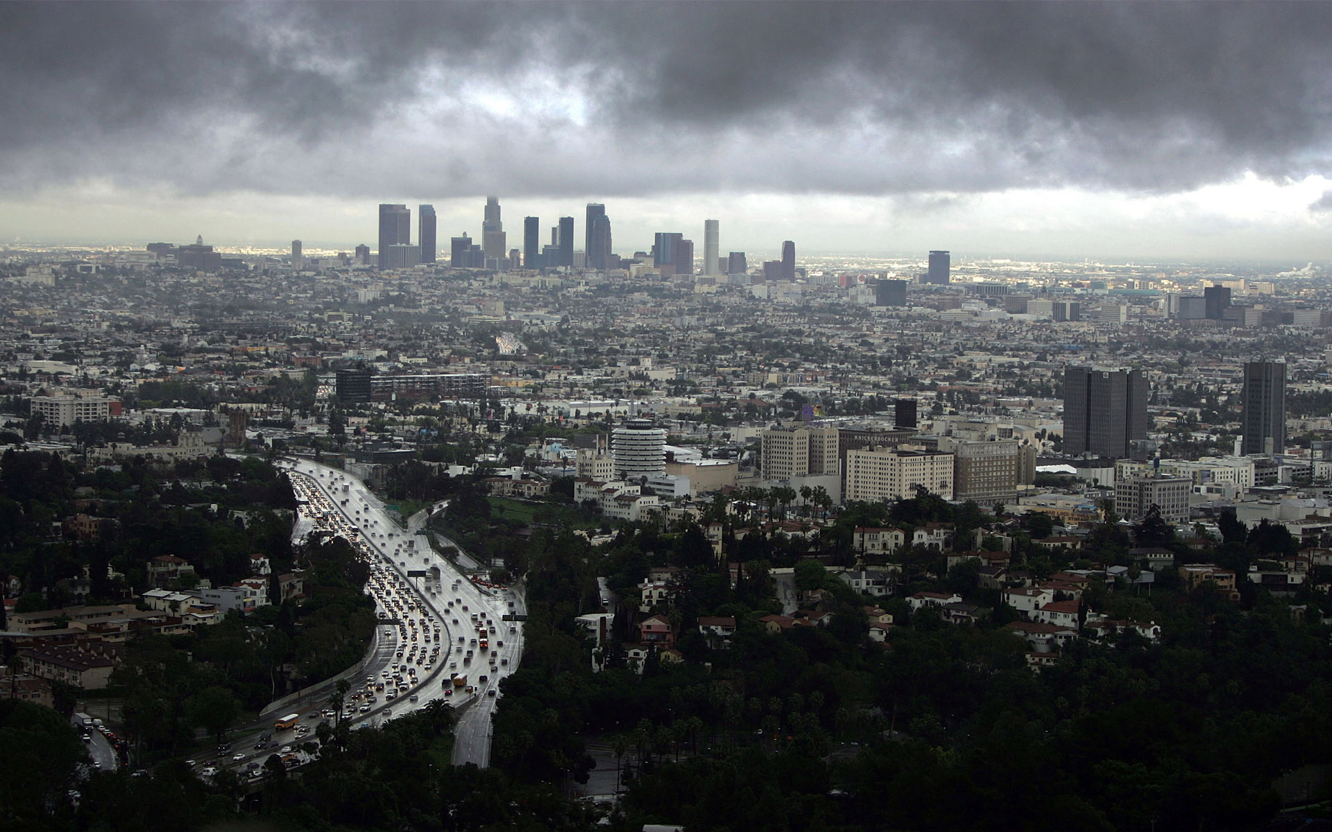 Los Angeles Image Skyline HD Wallpaper And