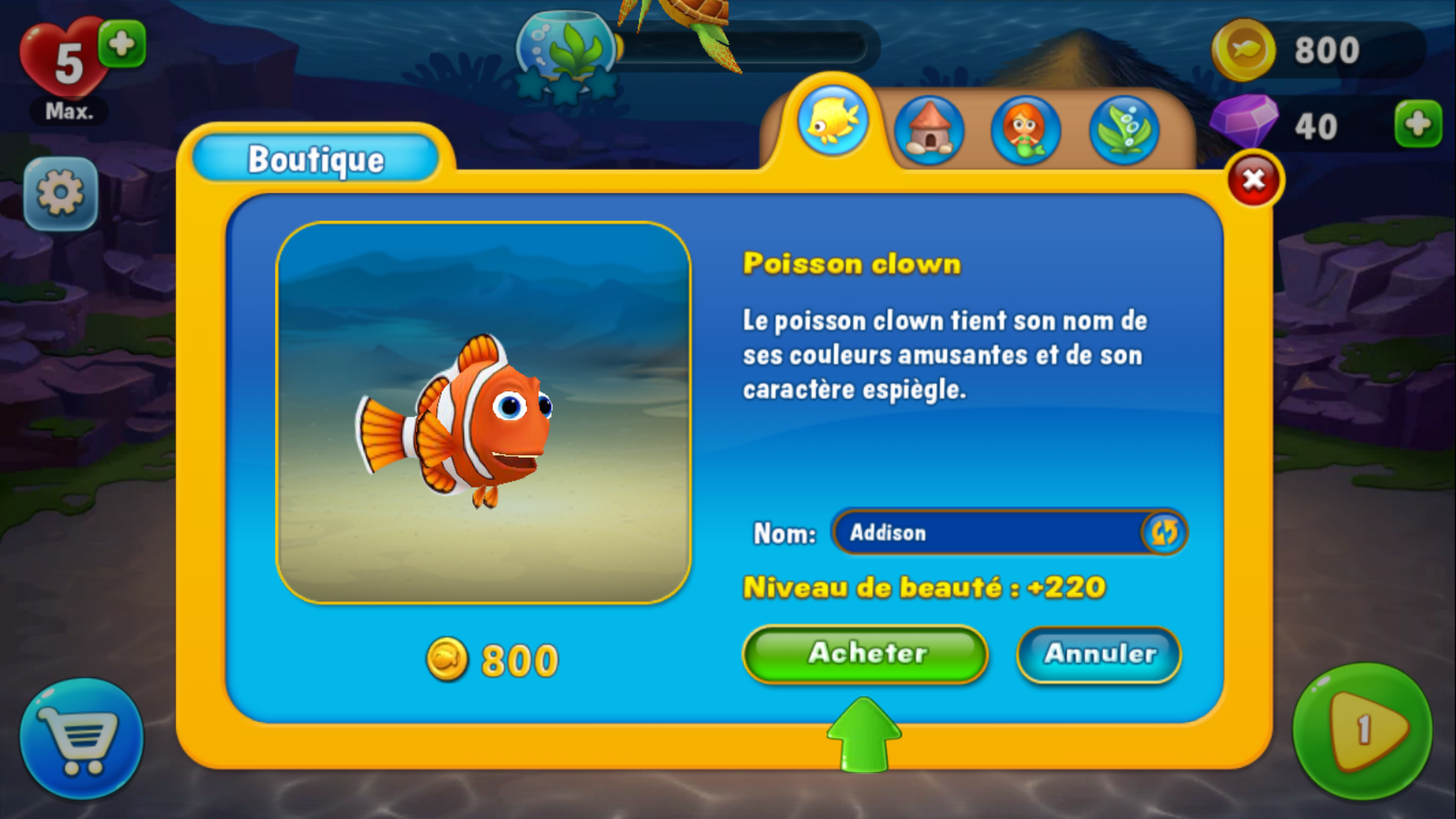 FisHDom Hack Get Unlimited And Coins