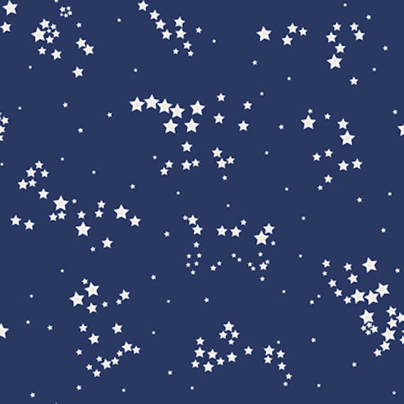 Candice Olson Navy Constellations Wallpaper   Wall Sticker Outlet