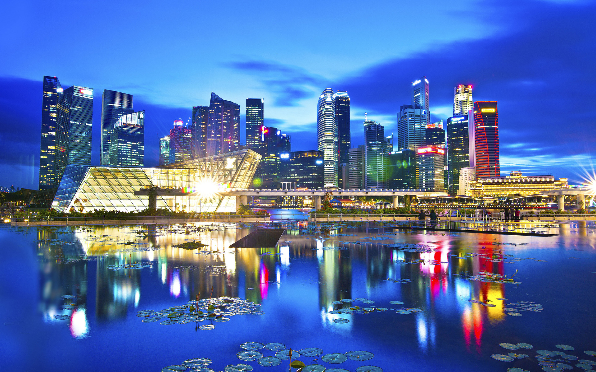 Travel World City Singapore Scape Wallpaper HD