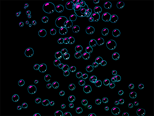 bubbles gif on