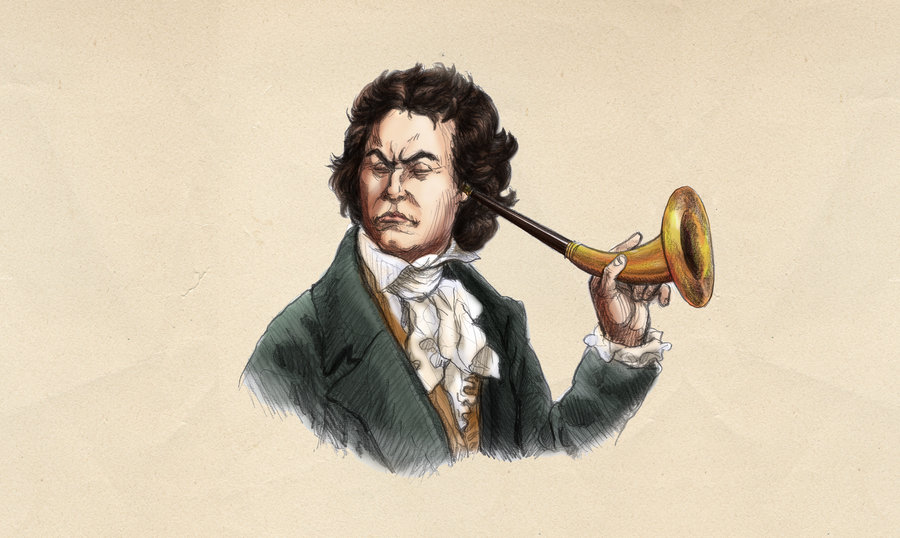 Ludwig Van Beethoven By Artigas