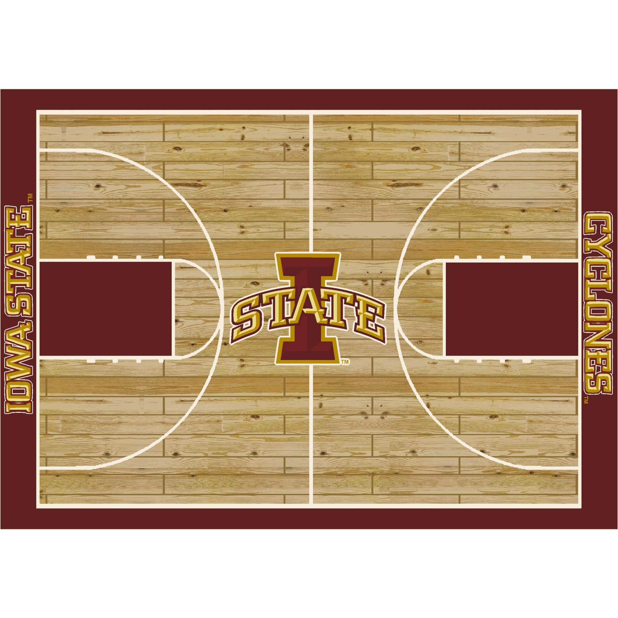 Iowa State Basketball Logo Name College Court