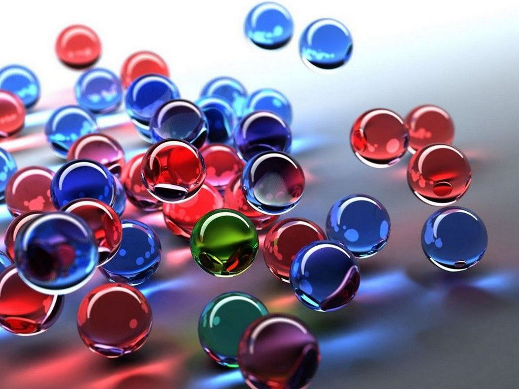 Pictures Glass Beads Wallpaper For