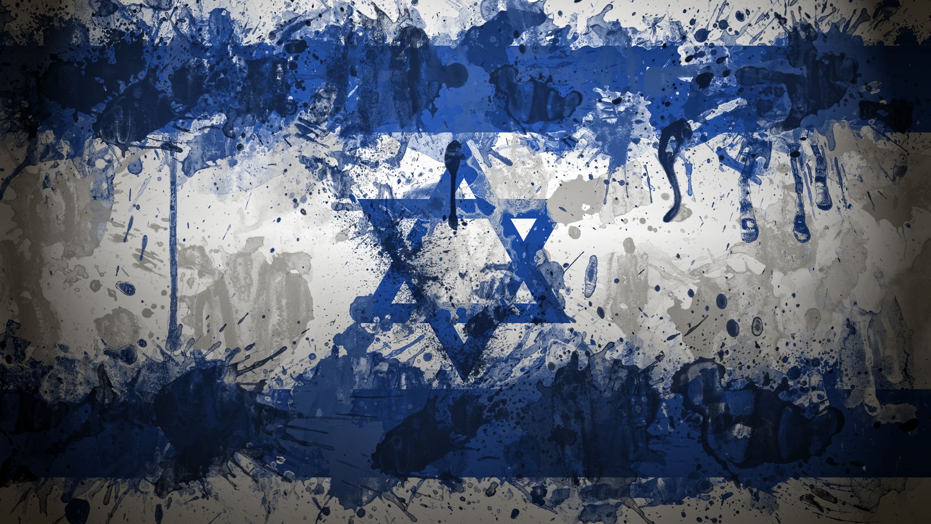 Desktop Israel Flag Art Wallpaper Creativity Is Living In