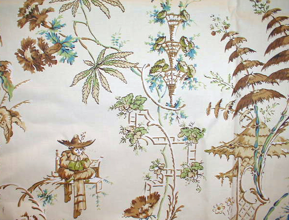 green brown at4127 oriental asian toile wallpaper filesize 125x125 7k