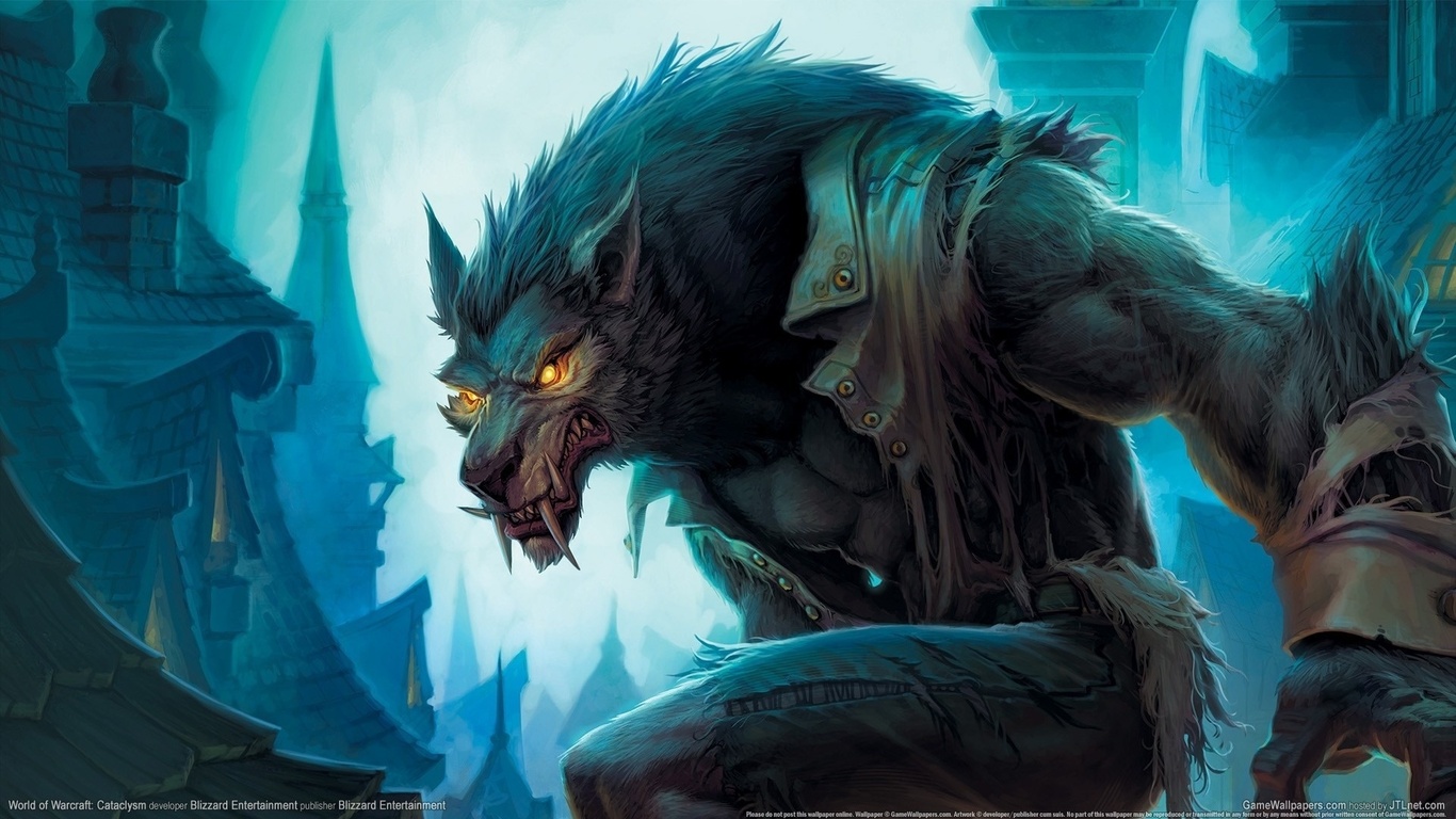 HD Wallpaper Worgen Cataclysm Gilneas World Of Warcraft Blizzard