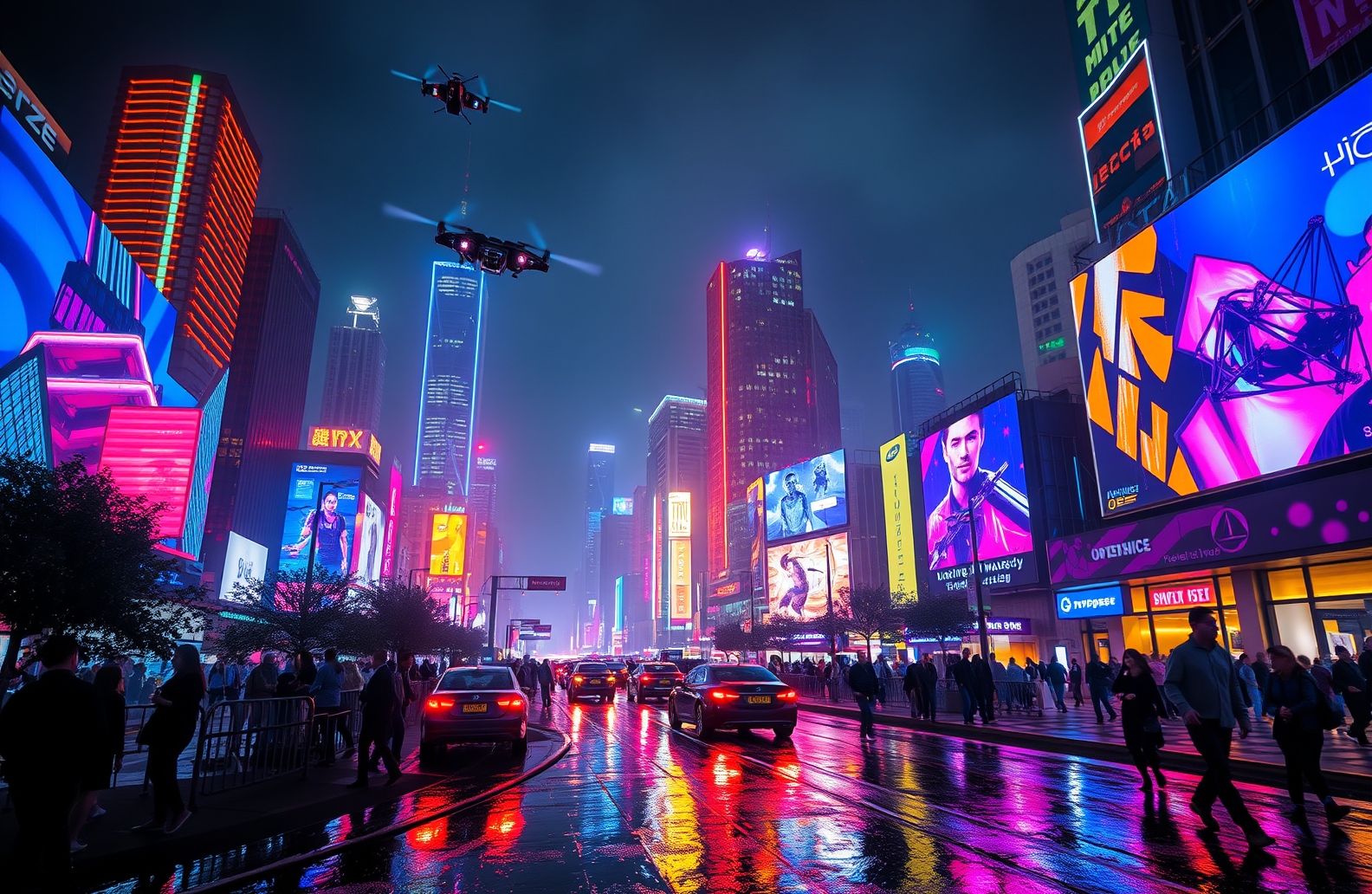Night City Live Wallpaper