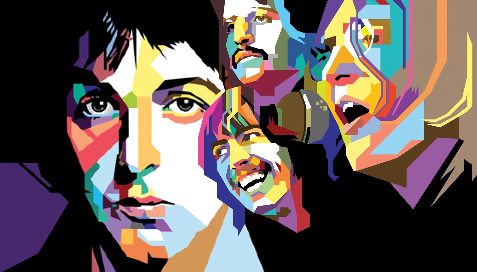 Wpap The Beatles HD Wallpaper Vector Designs