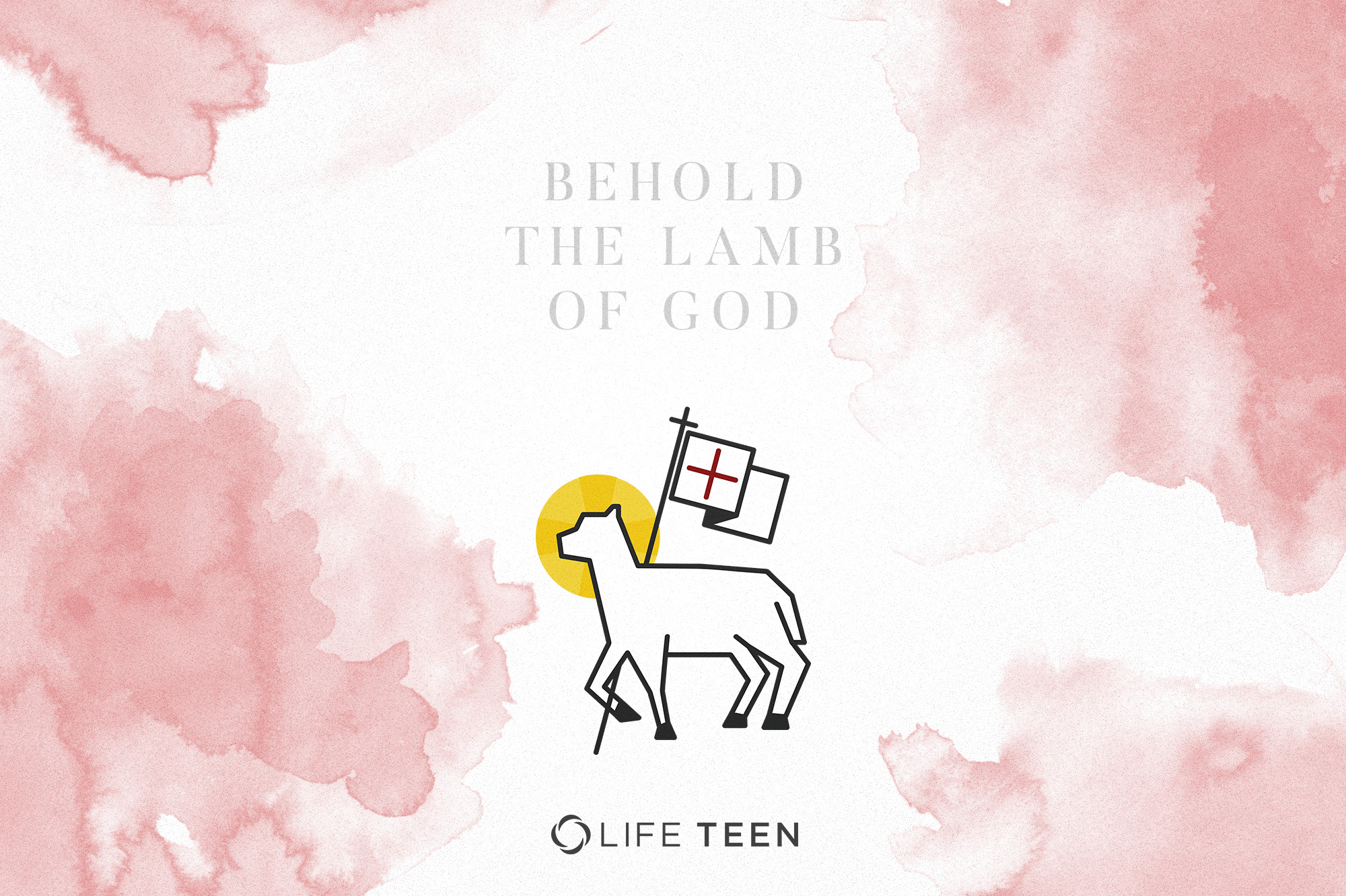 Behold The Lamb Of God Easter Wallpaper Lifeteen For