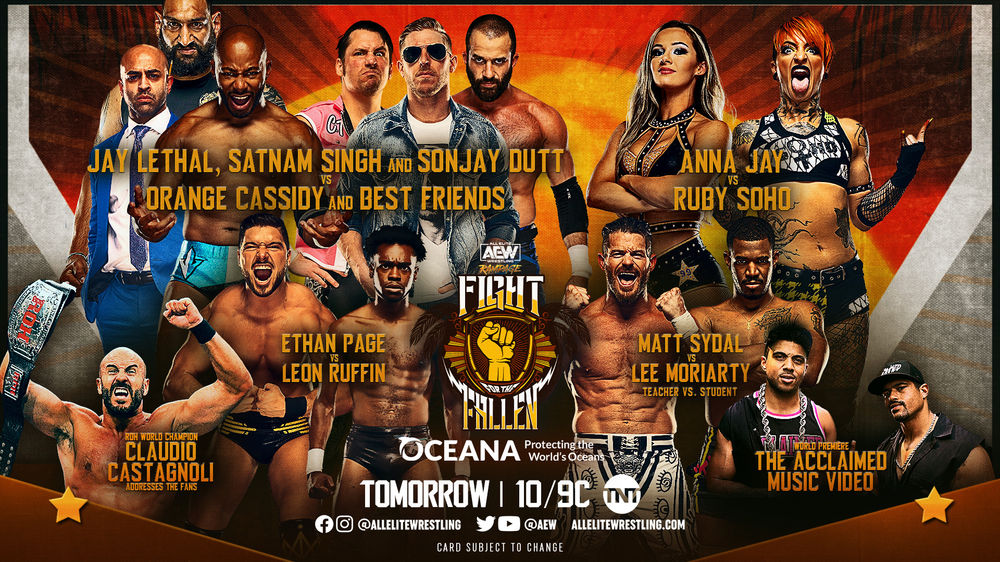 Aew Ram Fight For The Fallen Results July