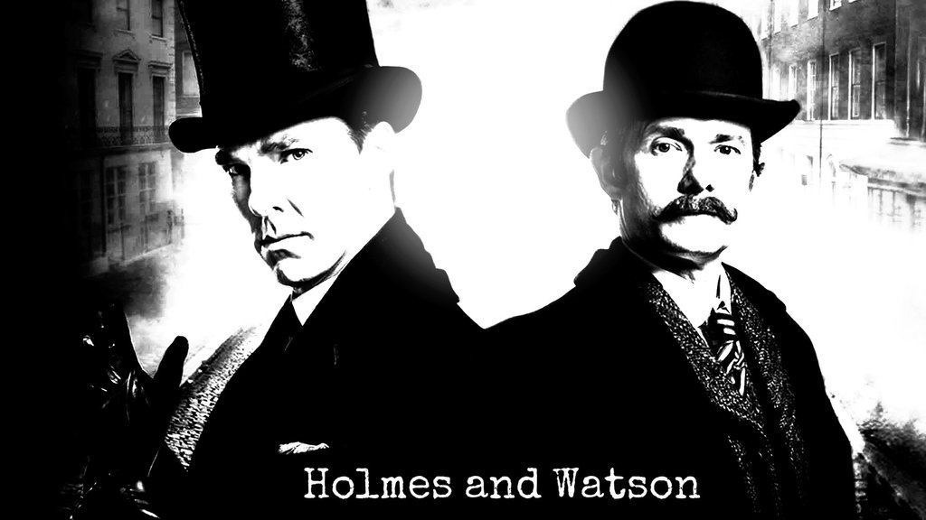 Holmes And Watson Wallpaper By Shadowvanhelsing