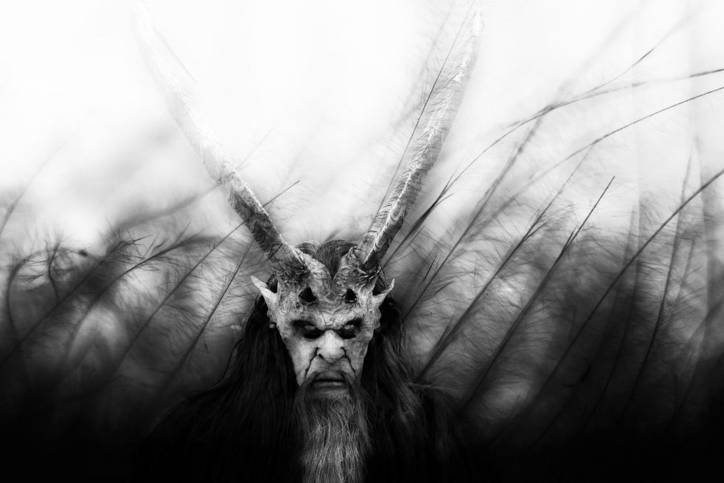 Beast Mask Monster Dark Evil Occult Demon Satan Wallpaper