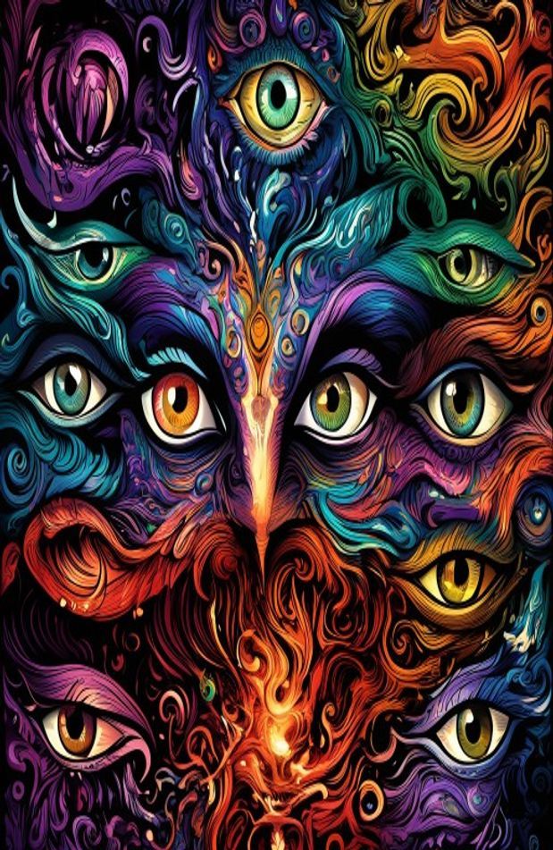 Evil Eyes Wallpaper
