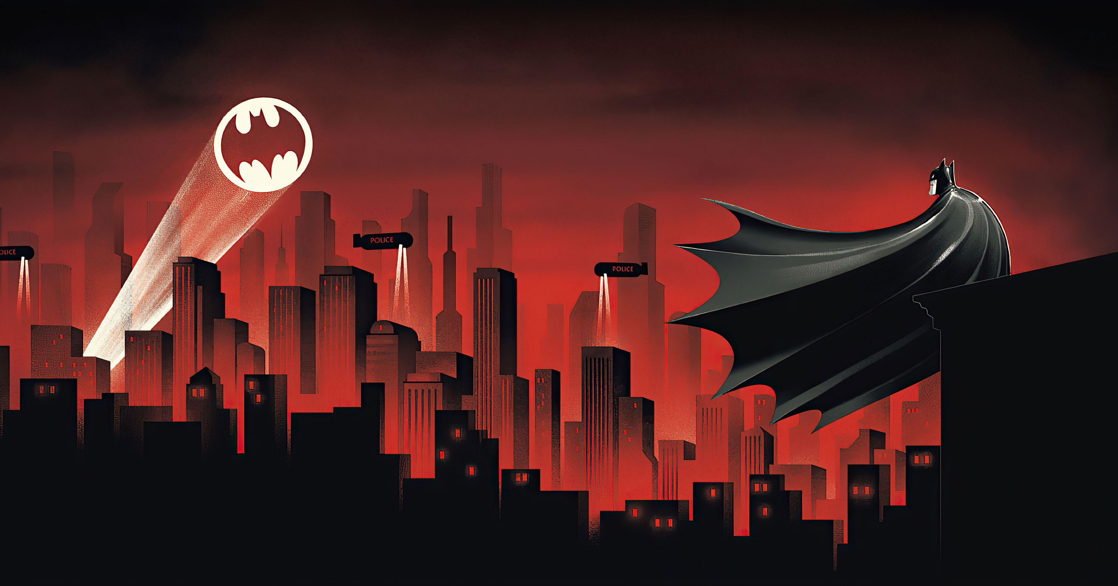 Bat Signal Batman 4k Dc Wallpaper HD