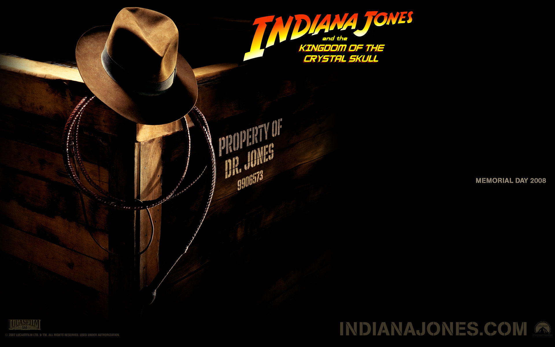 Indiana Jones And The Kingdom Of Crystal Skull Wallpaper