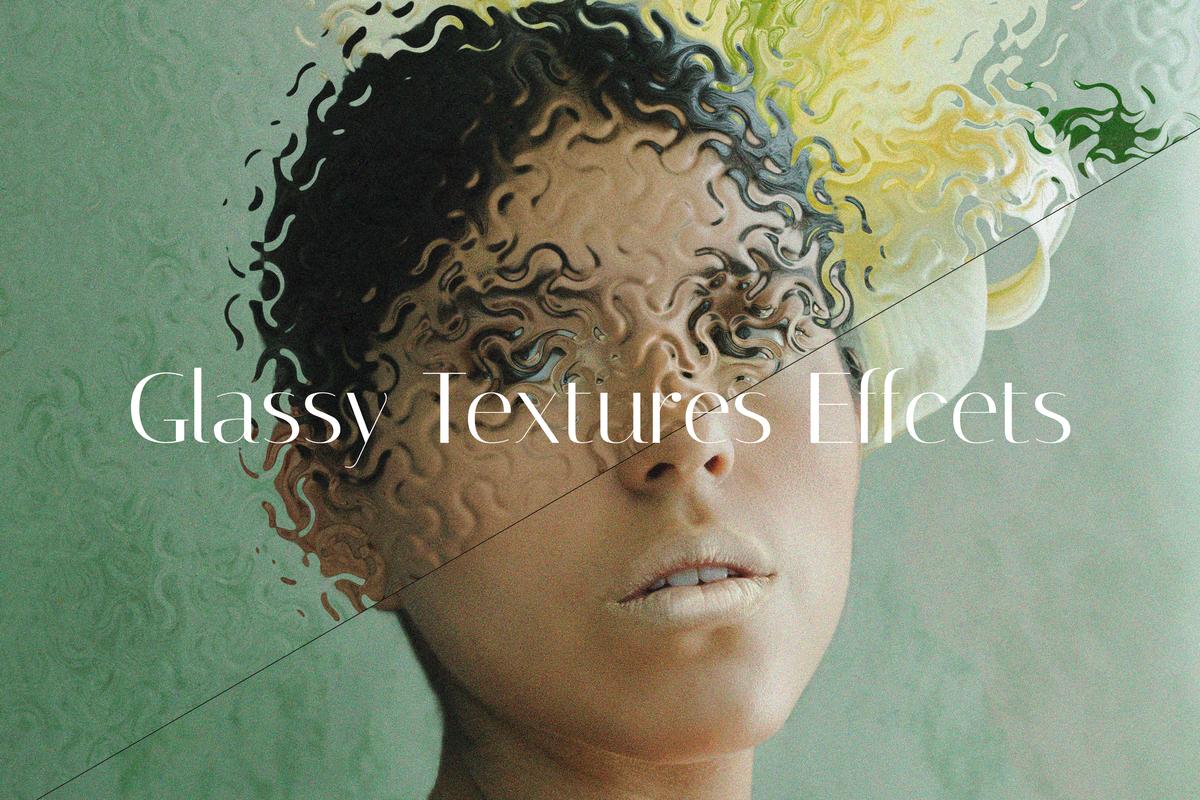 Glassy Textures Photoshop Actions Wallpaper