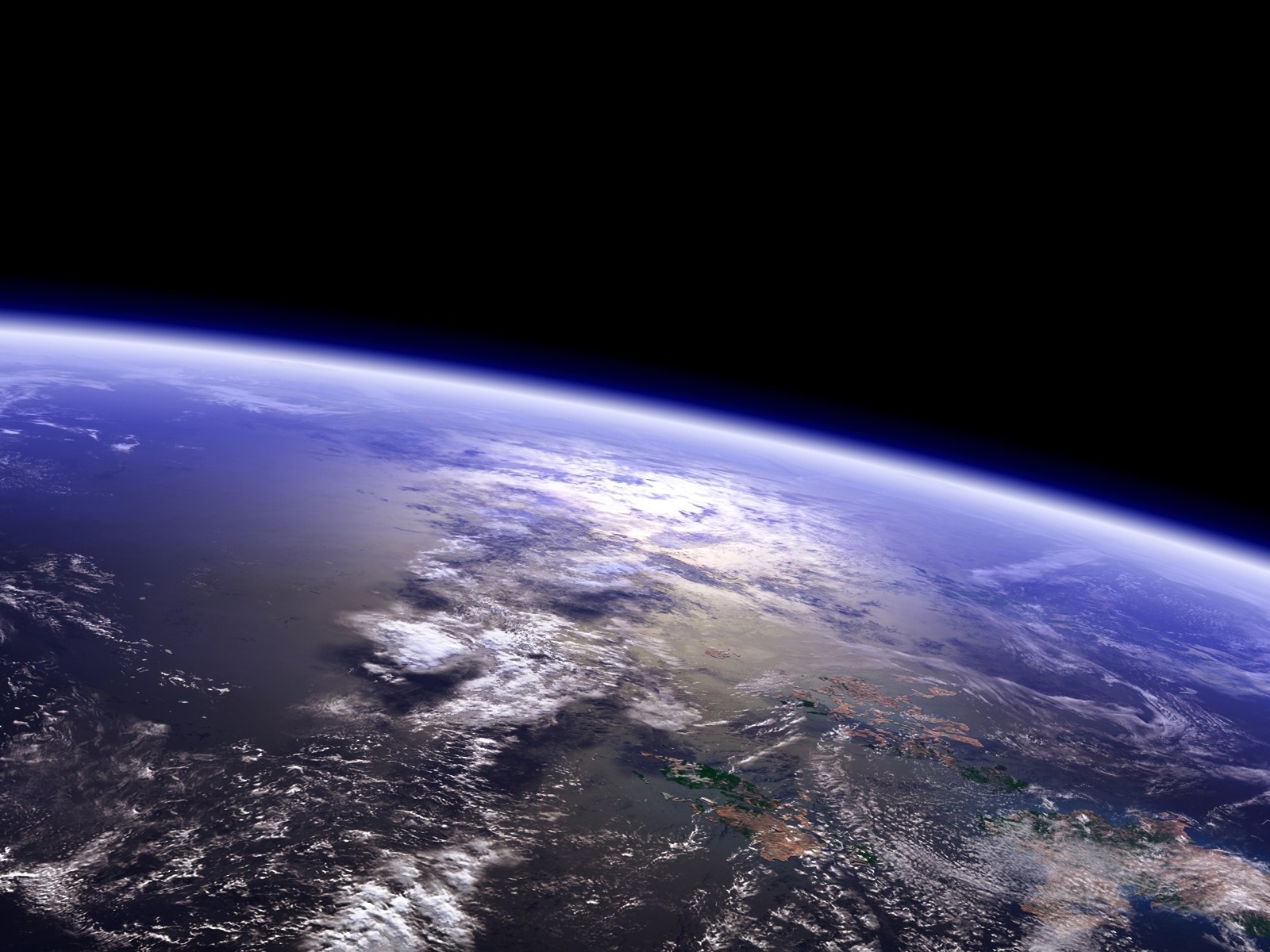 High Quality Beutiful Earth Look From Space Nature Wallpaper