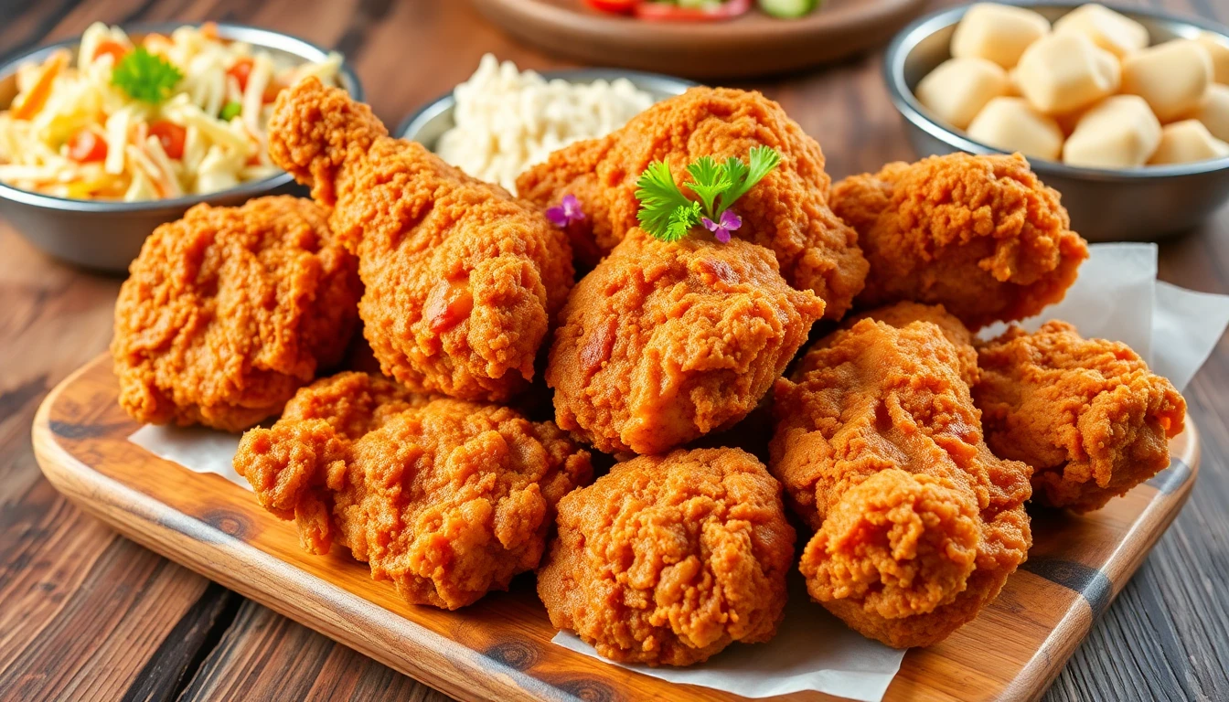 Fried Chicken Wallpaper