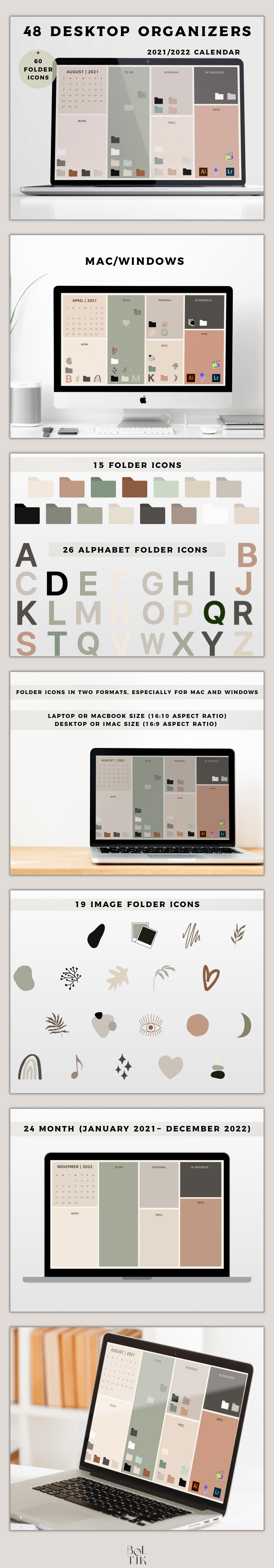 Desktop Organizer Wallpaper