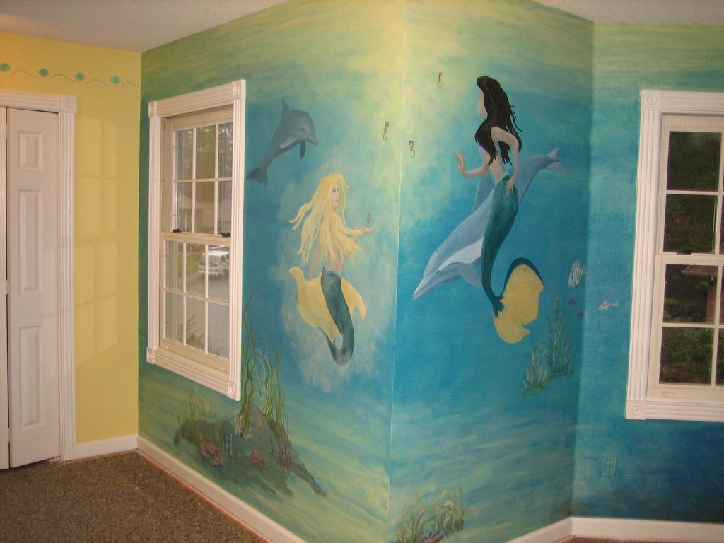 Murals Mermaids