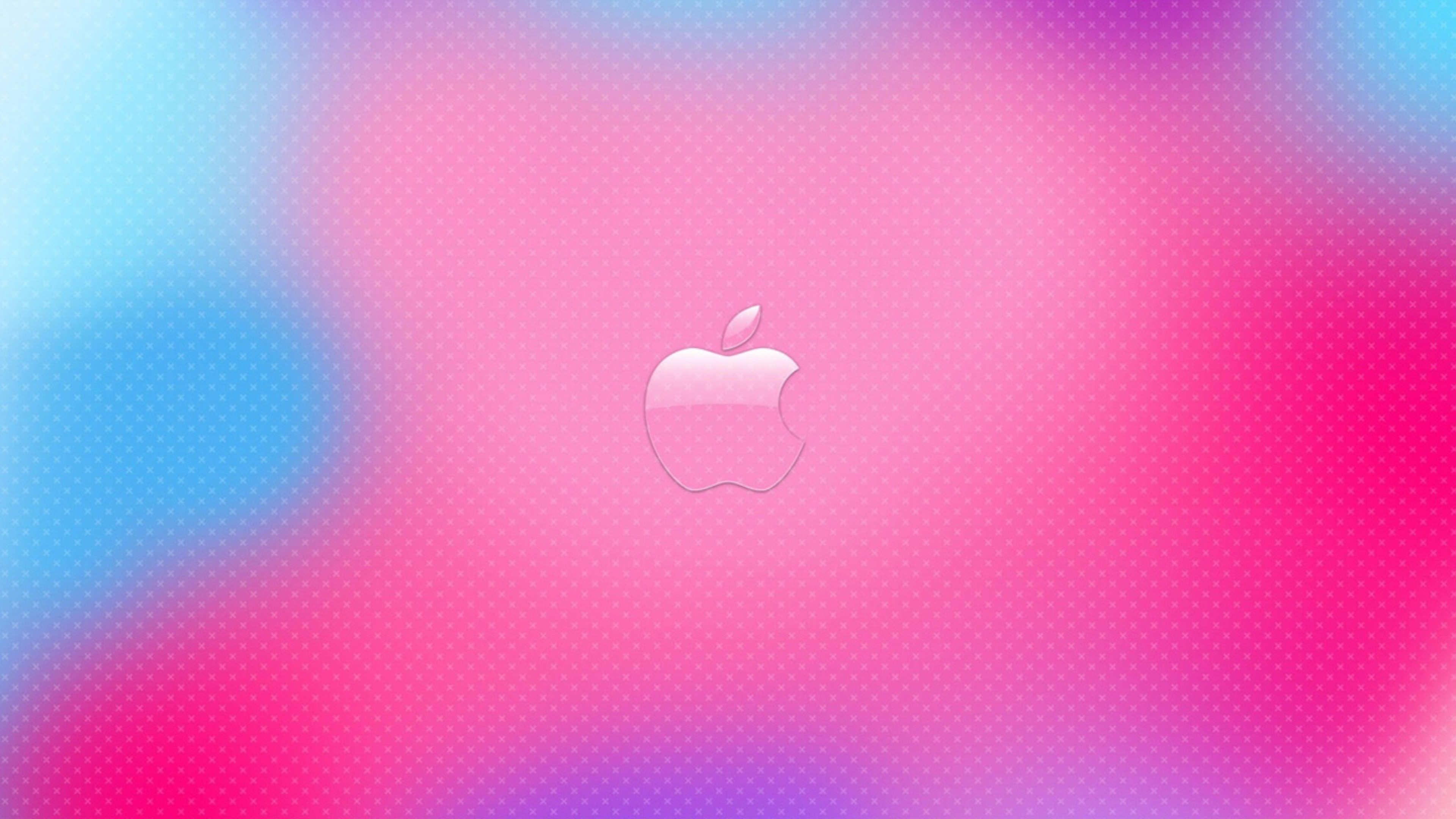 Coloured Apple Logo Card From User Desktop
