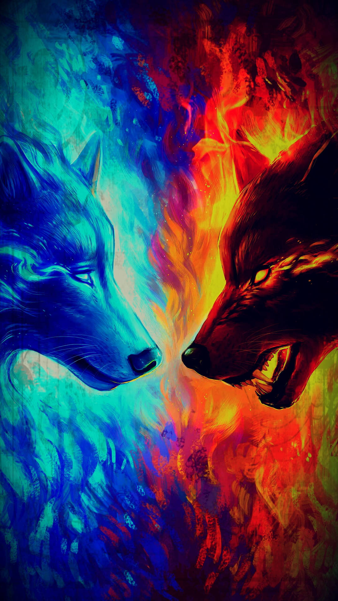 Fire And Ice Wallpaper