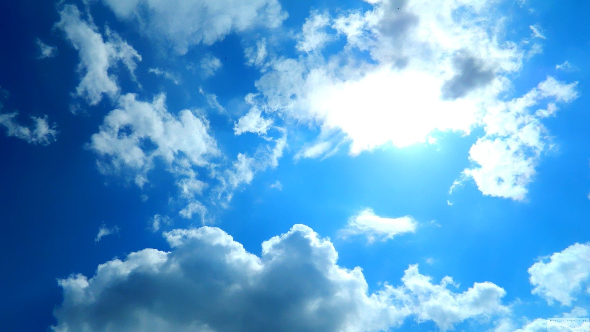 Light Sky Blue Wallpaper On