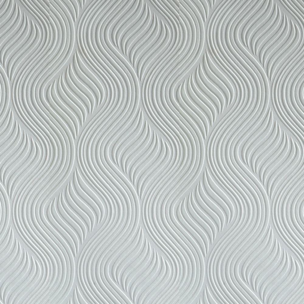 Graham Brown Pure Paintable White Wallpaper The Home Depot