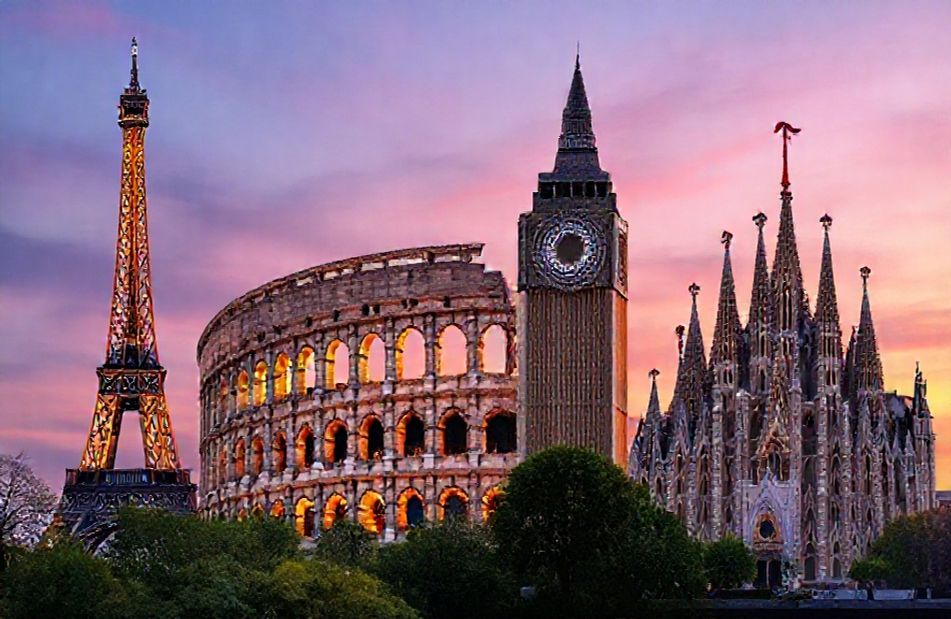 European Cities Wallpaper