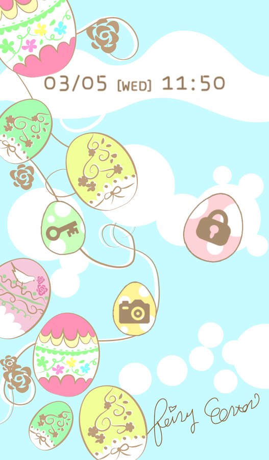 Cute Wallpaper Pastel Easter Screenshot
