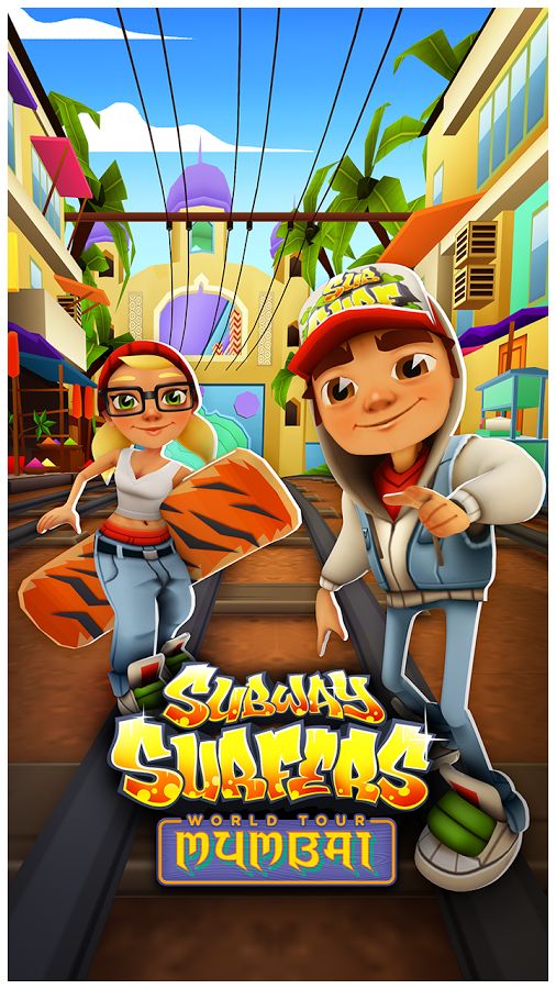 Subway Surfer Tag - Game di động cho những ai đam mê trượt ván và thích màu  mè - VanHoaDuongPho