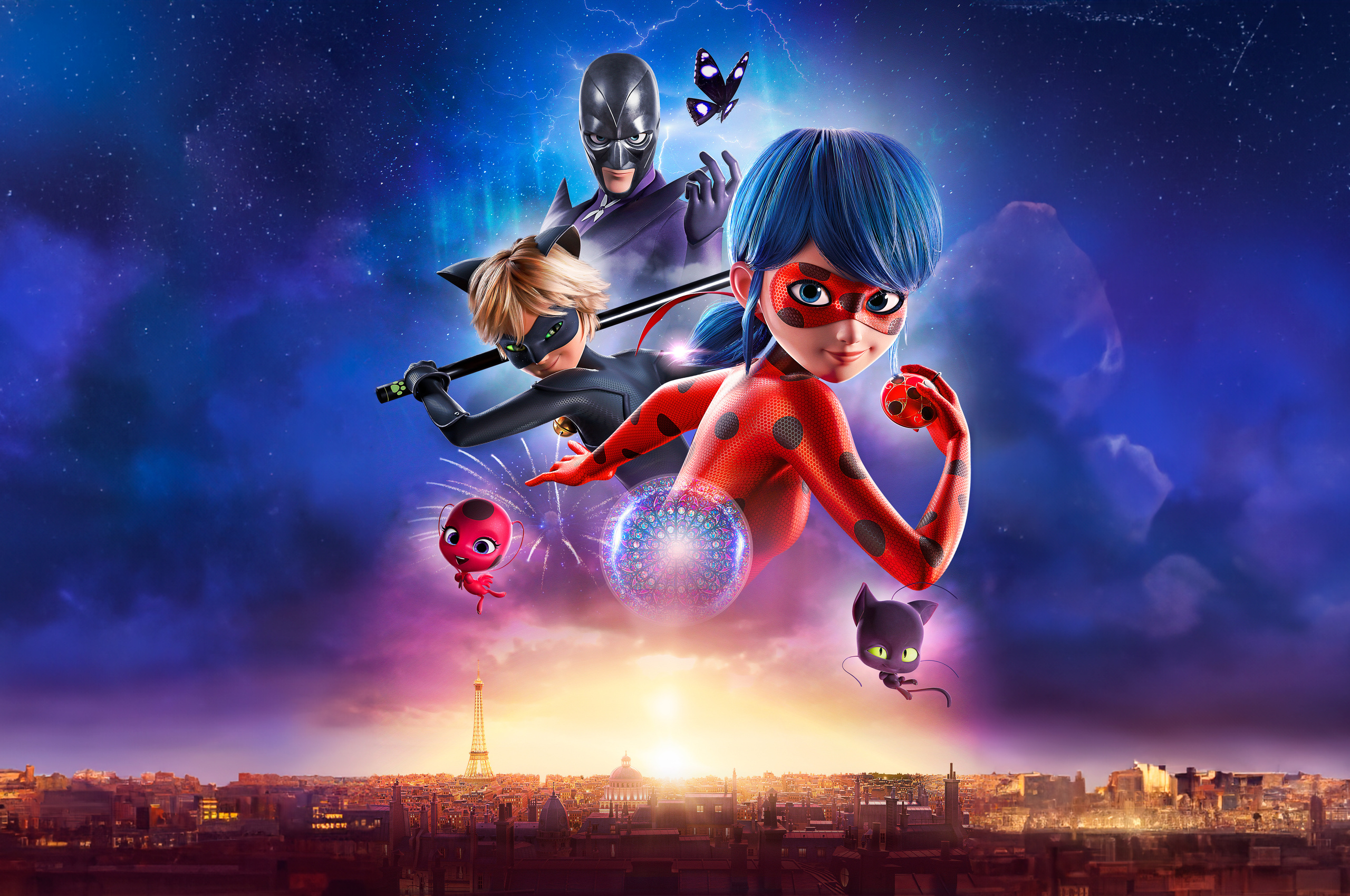 Ladybug And Cat Noir The Movie Chromebook Pixel HD 4k Wallpaper